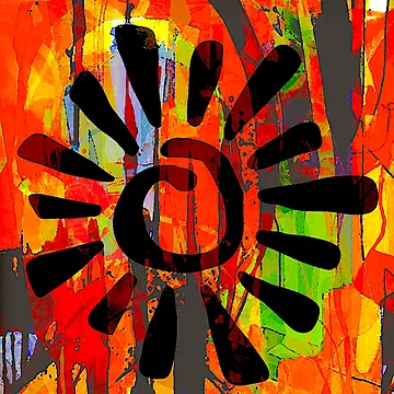 Artwork thumbnail, Sun Abstract by ViaARTfactory
