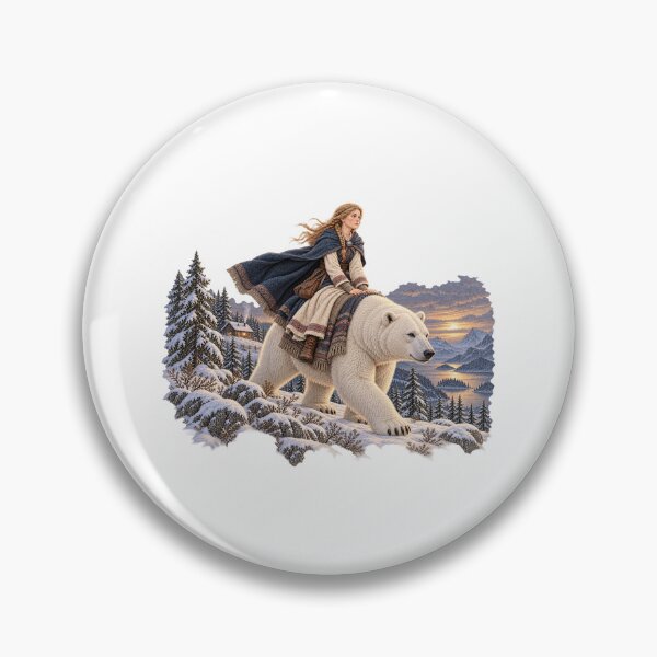 Item preview, East of the Sun and West of the Moon — Norwegian Folk Tale Art designed and sold by Larkfound Studio.