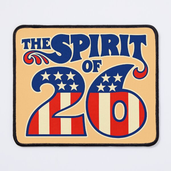 Item preview, Spirit of ’26 – Retro 1970s Americana Stars & Stripes Design designed and sold by DiamondSkyShirt.
