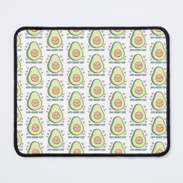 Item preview, Avo Great Day - Kawaii Avocado Food Pun designed and sold by Visual Dept..