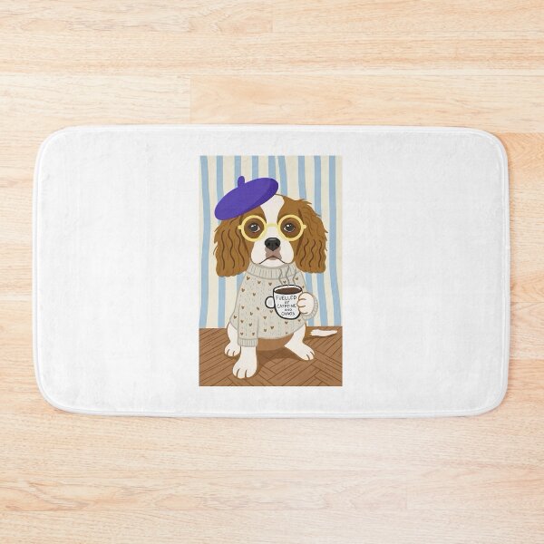 Item preview, Fuelled By Caffeine And Chaos Cavalier King Charles Spaniel designed and sold by Krasnovaovaova.