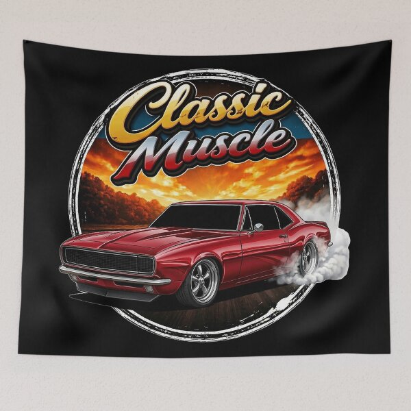 Item preview, 1967 Camaro Classic Muscle – Candy Apple Red designed and sold by T-Bucket-Tees.