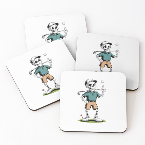Item preview, Skeleton Golf Player Halloween Costume Spooky Golfer Sport Tee designed and sold by limanol.
