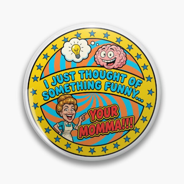 Item preview, Your Momma-Retro Comic Style Humor designed and sold by ThreadRiotTees.