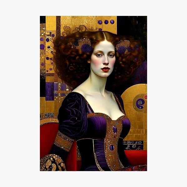 Item preview, Abstract Portrait of a Lady  designed and sold by TheDarkWardrobe.