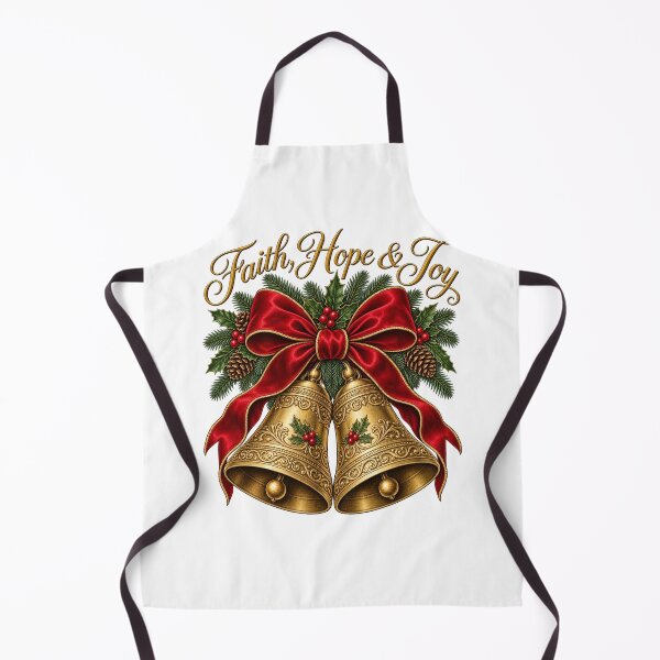 Item preview, Faith Hope Joy Vintage Christmas Bells designed and sold by Kaikab007.