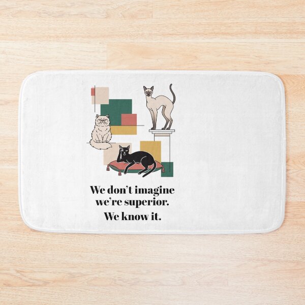 Item preview, Funny Superior Cats designed and sold by Horningamere.