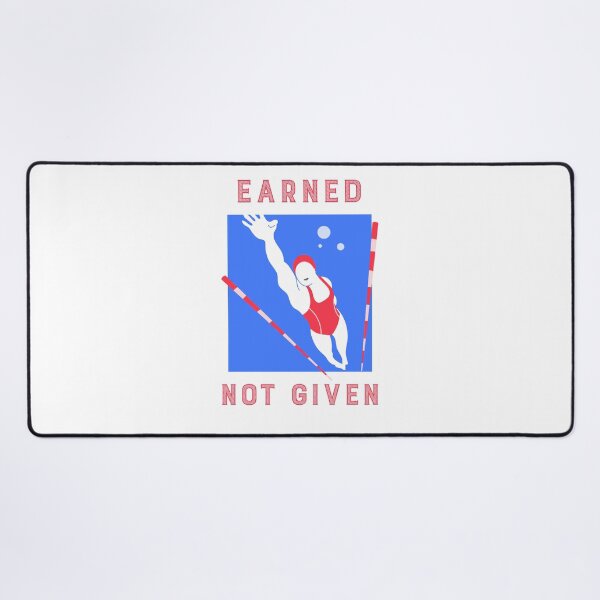 Item preview, Earned Not Given Women's Swimming T-shirt designed and sold by OhThatTee.