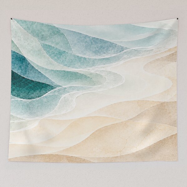 Item preview, Ethereal Sea & Sand designed and sold by WeaveSphere.