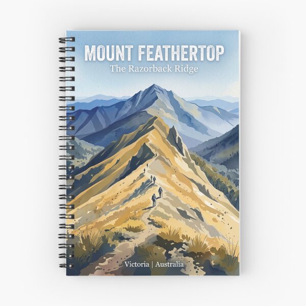 Item preview, Mount Feathertop Razorback Ridge Victoria Australia designed and sold by NeighbourlyHues.