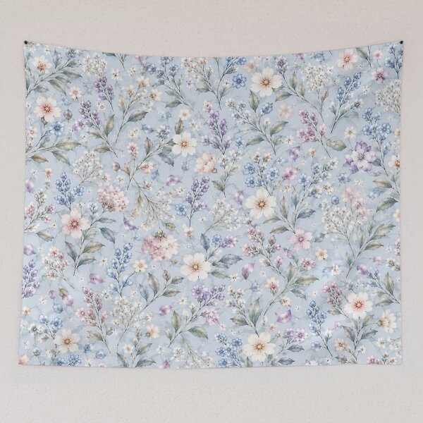 Item preview, Pastel Wildflower Garden – Delicate Watercolor Botanical Pattern designed and sold by HO•Designs.
