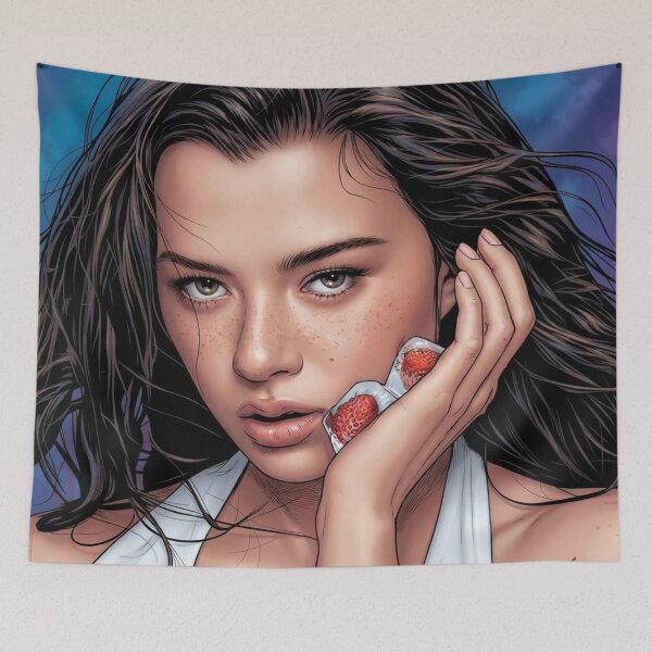 Item preview, BA Cool Off Thai GL Actress Lgbtq+ Comic Book Art Home Wall Decor Print Poster Pride TV Series Movie Music designed and sold by Mind Space.