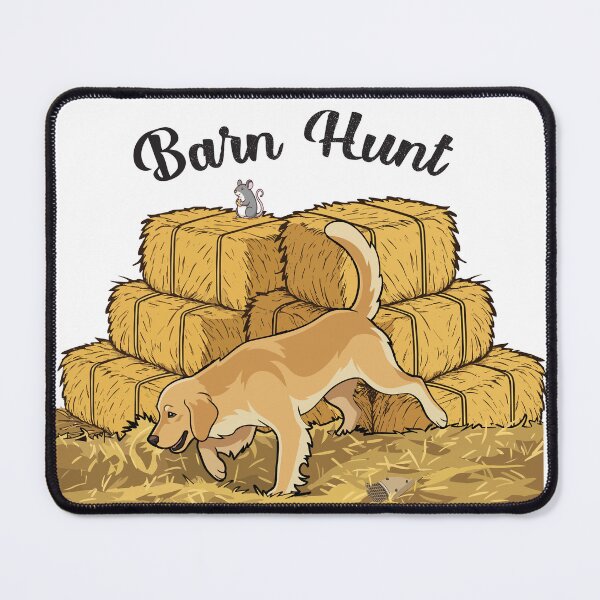 Item preview, Barn Hunt Dog – Find the Rat! | K9 Barn Hunt designed and sold by Bluek9sDesign.