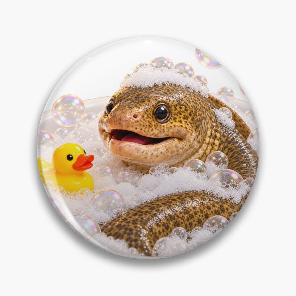 Item preview, Moray Eel Bathtub Duck Visit designed and sold by Sillytoe.