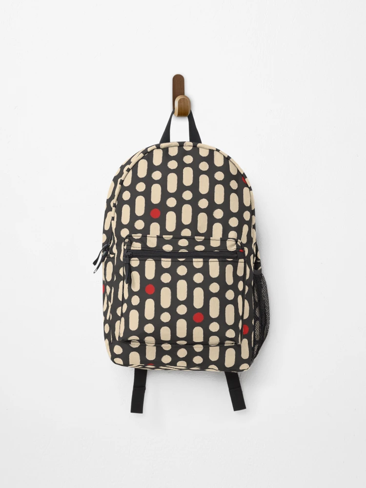 Thumbnail 1 of 3, Backpack, Dot Dash designed and sold by YeahVonDesign.