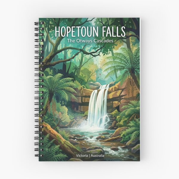 Item preview, Hopetoun Falls Otways Cascades Victoria Australia designed and sold by NeighbourlyHues.