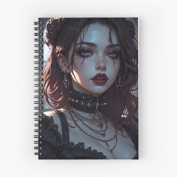 Item preview, Hot Halloween Anime Babe Goth Mommy Waifu Woman designed and sold by Your New Fixation.