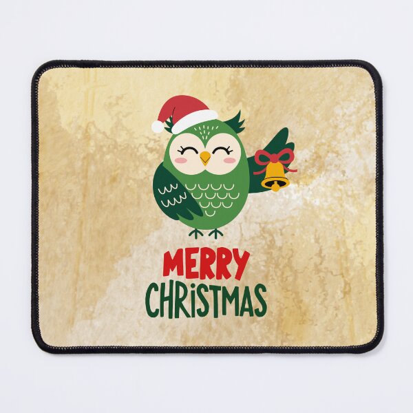 Item preview, Cute Merry Christmas Owl Holiday Art designed and sold by stormk10.