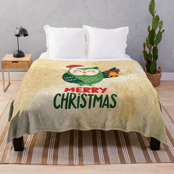 Item preview, Cute Merry Christmas Owl Holiday Art designed and sold by stormk10.