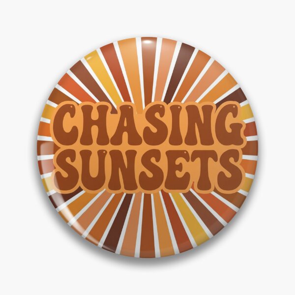 Item preview, Chasing Sunsets - Retro 70s Sunset Design designed and sold by Visual Dept..