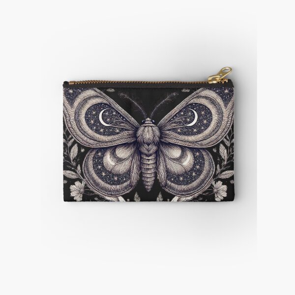 Item preview, Celestial Moon Butterfly Vintage Mystical Botanical designed and sold by LenNo9881.
