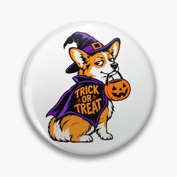 Item preview, Sarcastic Corgi Witch Halloween Design designed and sold by CanineVibe.