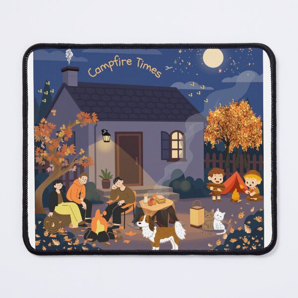 Item preview, Autumn Night Camping designed and sold by Kuevitaglowshop.