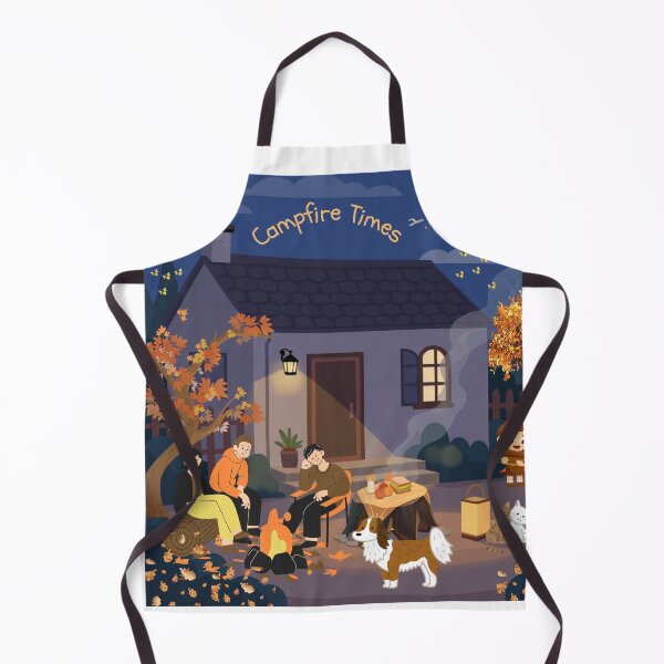 Item preview, Autumn Night Camping designed and sold by Kuevitaglowshop.