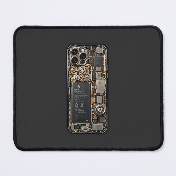 Item preview, Cyberpunk Quantum Tech Circuit Board Internal Gear Pattern designed and sold by M. Mamdouh Artworks.