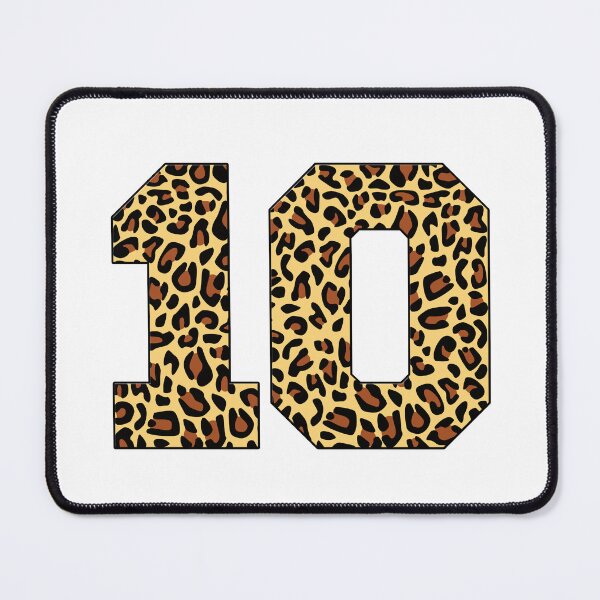 Item preview, Leopard 10th Birthday, 10 Years Old Wild Animal, Number Ten Safari Zoo designed and sold by Rosaferra.