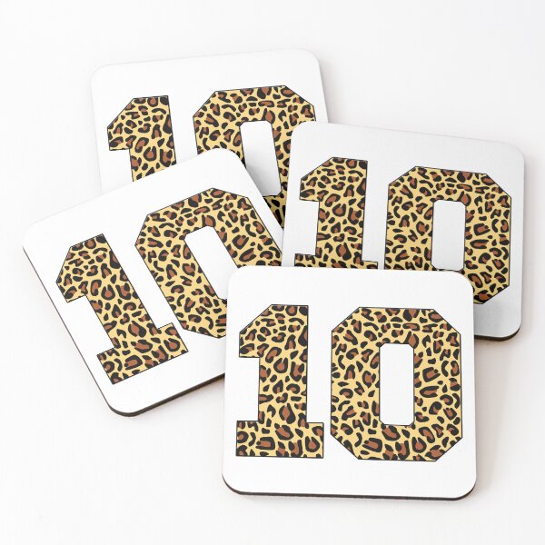 Item preview, Leopard 10th Birthday, 10 Years Old Wild Animal, Number Ten Safari Zoo designed and sold by Rosaferra.