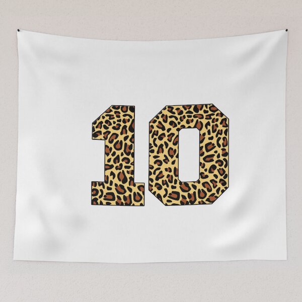 Item preview, Leopard 10th Birthday, 10 Years Old Wild Animal, Number Ten Safari Zoo designed and sold by Rosaferra.