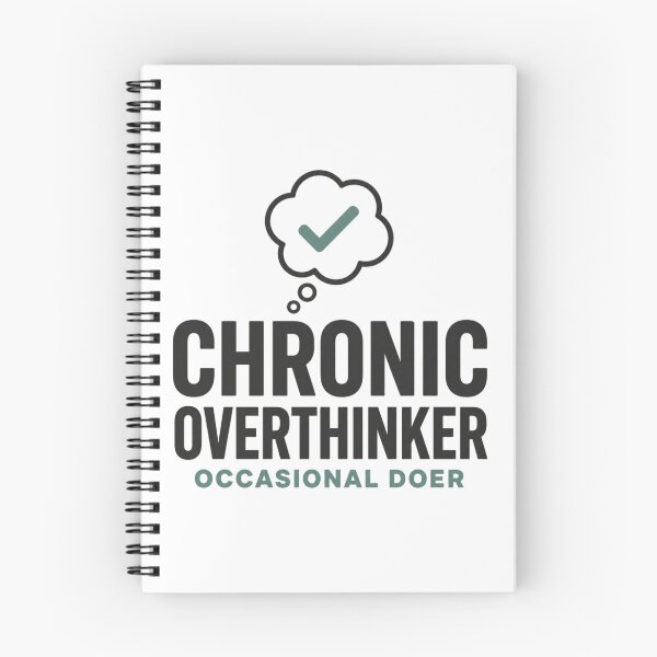 Item preview, Chronic Overthinker Thought Bubble Checkmark designed and sold by The Vault Shop.