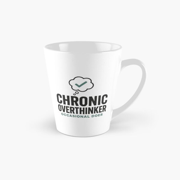 Artikelvorschau, Chronischer Grübler – Gedankenblase (Häkchen) entworfen und verkauft von The Vault Shop.
