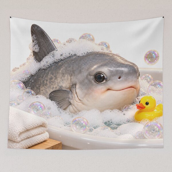 Item preview, Ocean Sunfish Bathtub Duck Visit designed and sold by Sillytoe.