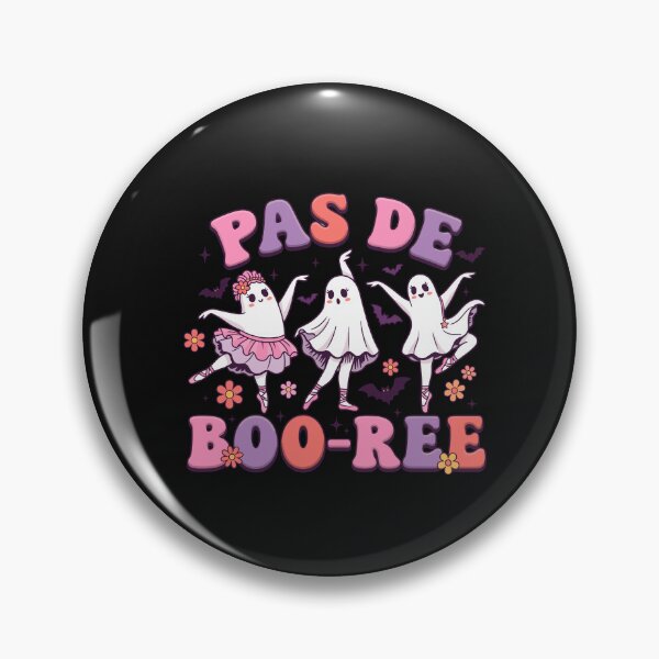 Item preview, Pas de Boo-rée Ghost Ballet Dancer Halloween Dance Teacher  designed and sold by Designart68.