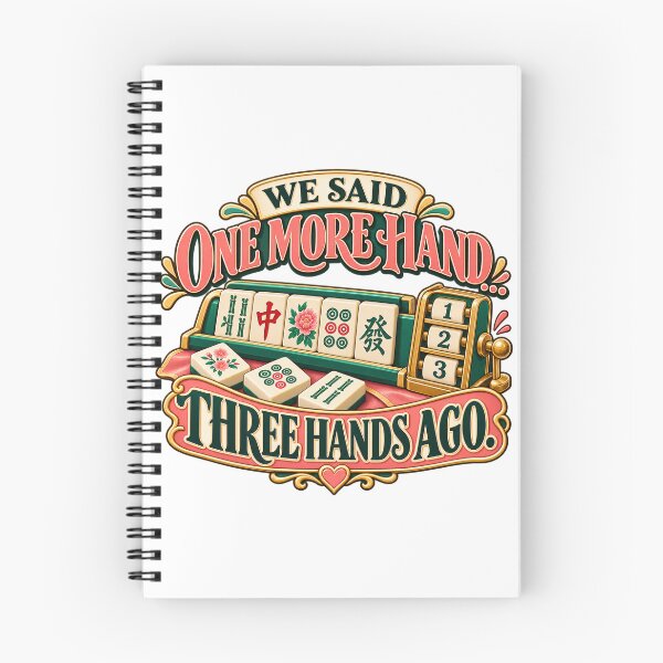 Item preview, One More Hand Mahjong Player Humor designed and sold by Quirkloomstudio.