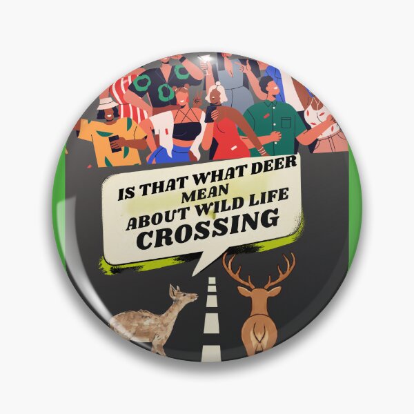 Item preview, WILDLIFE CROSSING designed and sold by docksTees.