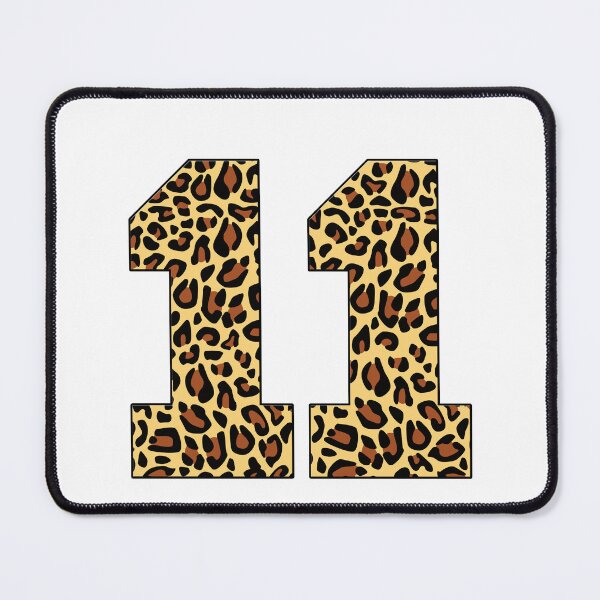 Item preview, Leopard 11th Birthday, 11 Years Old Wild Animal, Number eleven Safari Zoo designed and sold by Rosaferra.