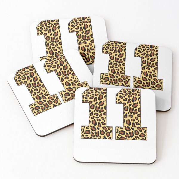 Item preview, Leopard 11th Birthday, 11 Years Old Wild Animal, Number eleven Safari Zoo designed and sold by Rosaferra.