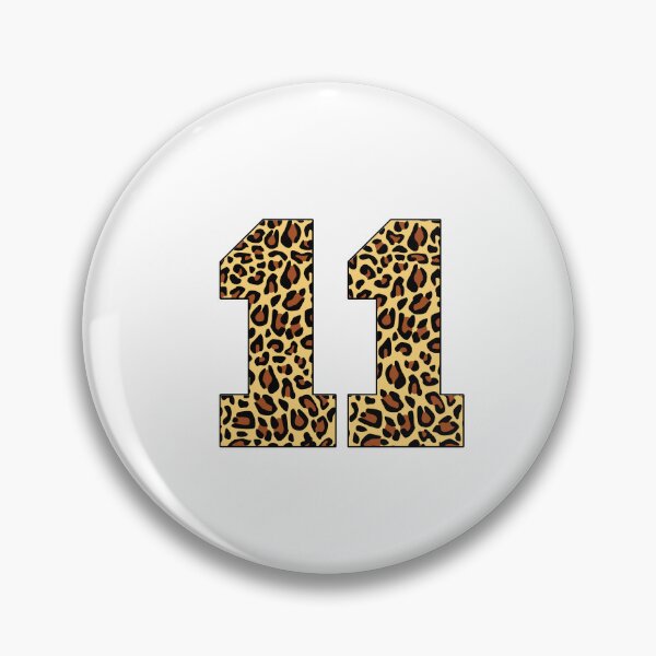 Item preview, Leopard 11th Birthday, 11 Years Old Wild Animal, Number eleven Safari Zoo designed and sold by Rosaferra.