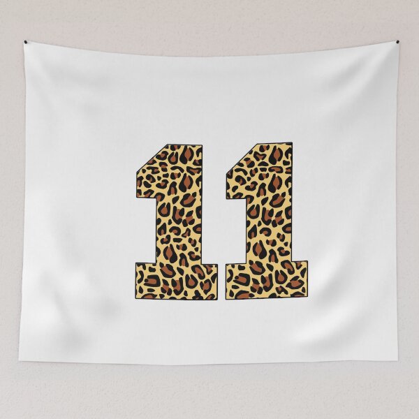Item preview, Leopard 11th Birthday, 11 Years Old Wild Animal, Number eleven Safari Zoo designed and sold by Rosaferra.