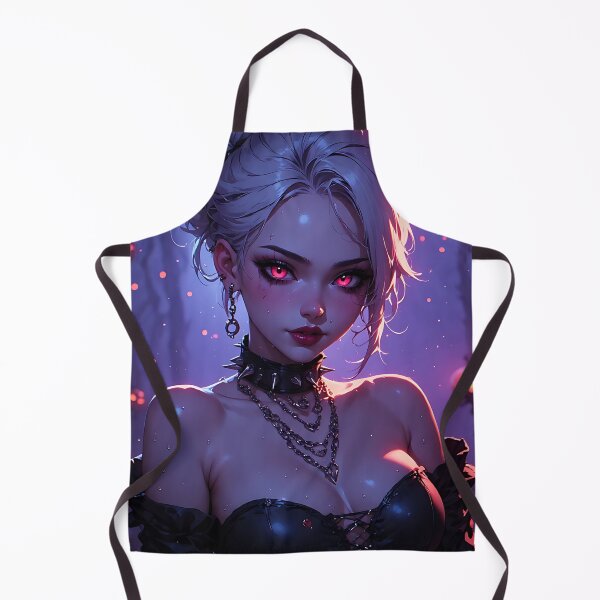 Item preview, Hot Halloween Anime Babe Goth Mommy Waifu Woman designed and sold by Your New Fixation.