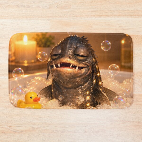 Item preview, Viperfish Bathtub Bubble Soak designed and sold by Sillytoe.