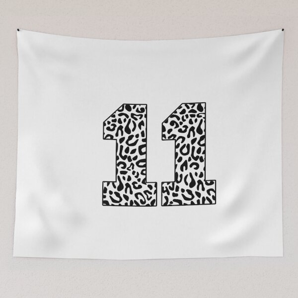 Item preview, Leopard 11th Birthday, 11 Years Old Wild Animal, Number eleven Safari Zoo designed and sold by Rosaferra.