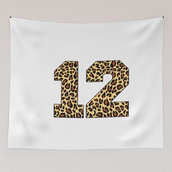 Item preview,  Leopard 12th Birthday, 12 Years Old Wild Animal, Number twelve Safari Zoo designed and sold by Rosaferra.