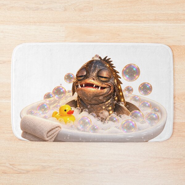 Item preview, Viperfish Bathtub Duck Visit designed and sold by Sillytoe.