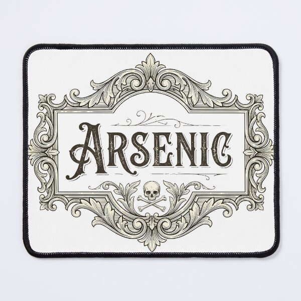 Item preview, Vintage Apothecary Arsenic Label Victorian Dark Academia Poison designed and sold by WorldShop17.