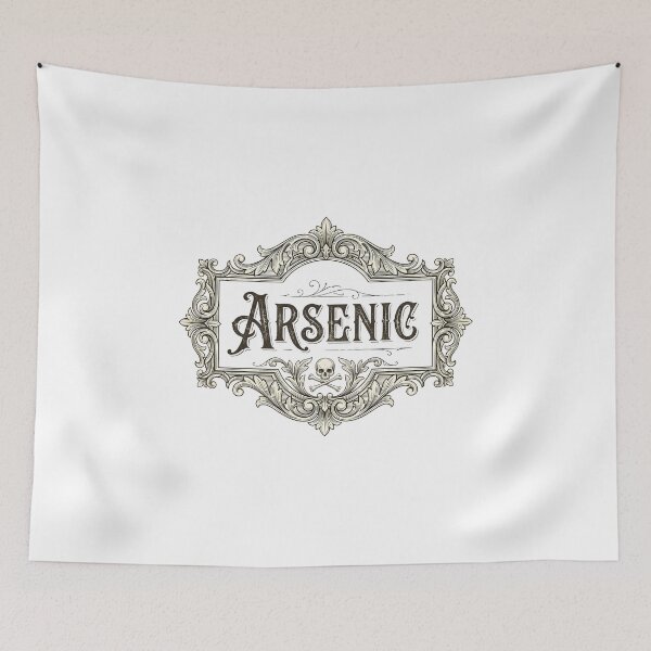 Item preview, Vintage Apothecary Arsenic Label Victorian Dark Academia Poison designed and sold by WorldShop17.