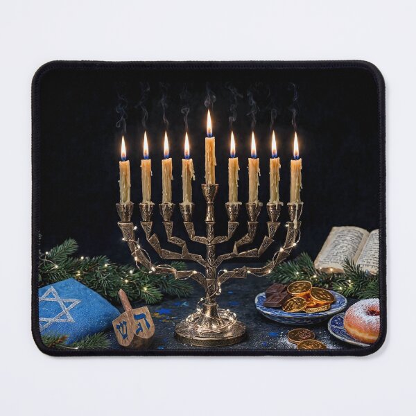 Item preview, Hanukkah Menorah and Festive Items designed and sold by Savannah Gibbs.